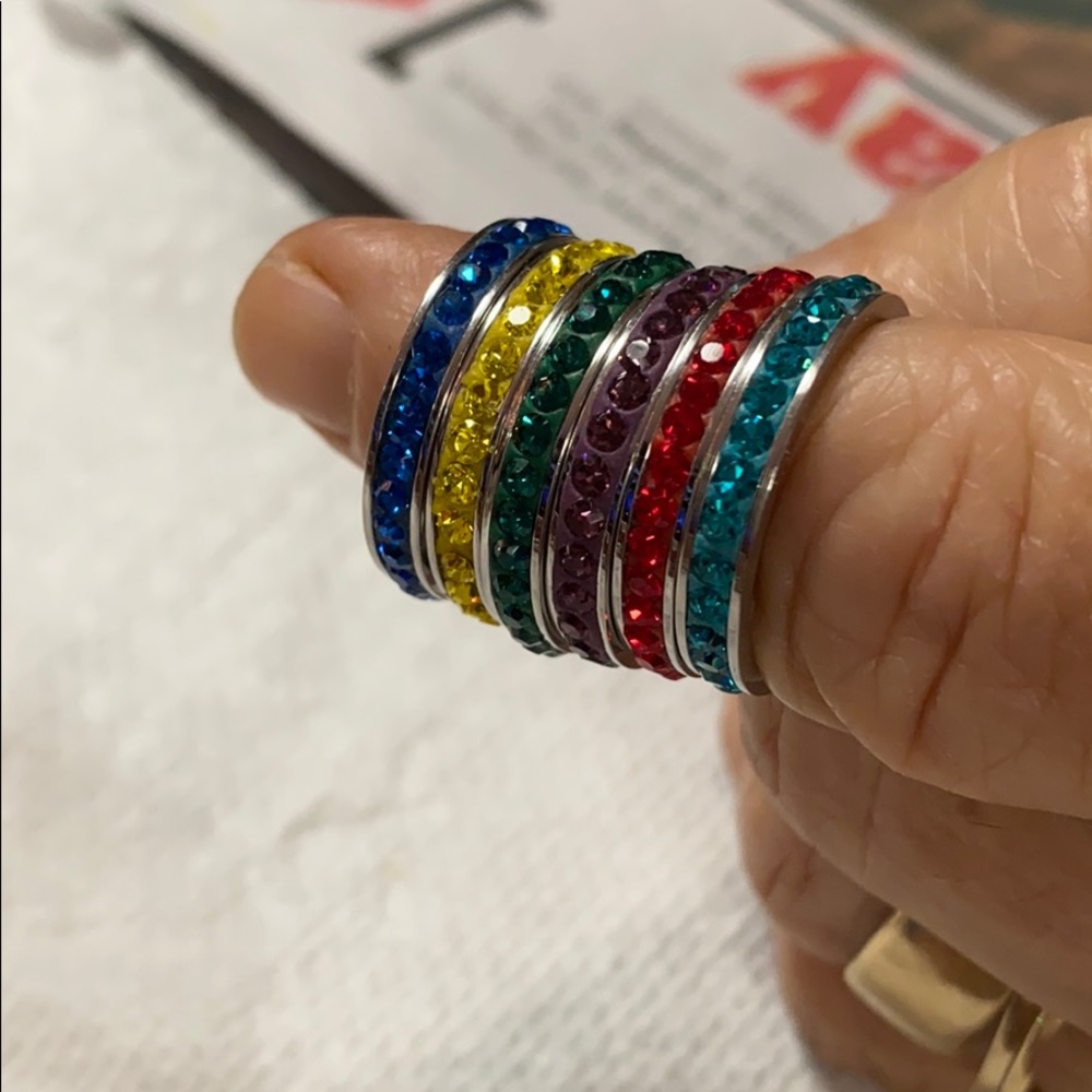 6 Stackable Rings - image 1